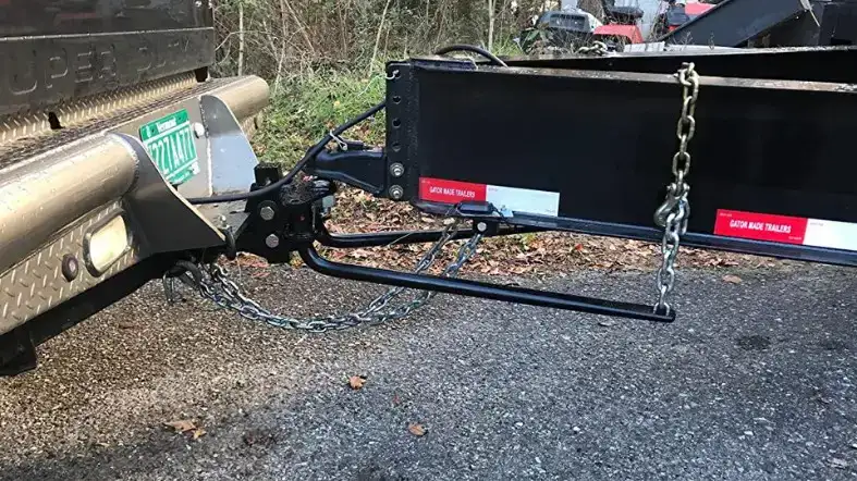 Attaching The Chains To The Sway Bar