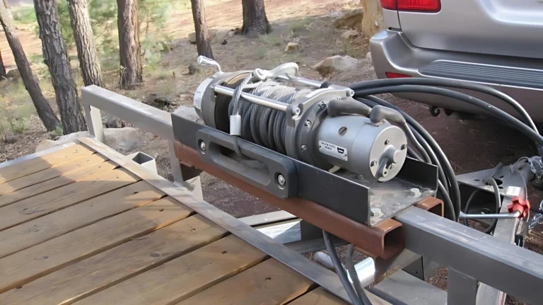 Car Trailer Winch Mounting Ideas