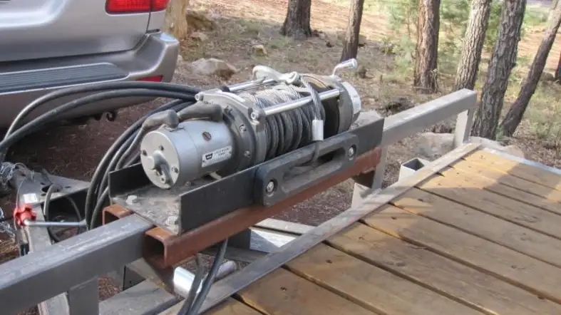 Enclosed Trailer Winch Mounting Ideas