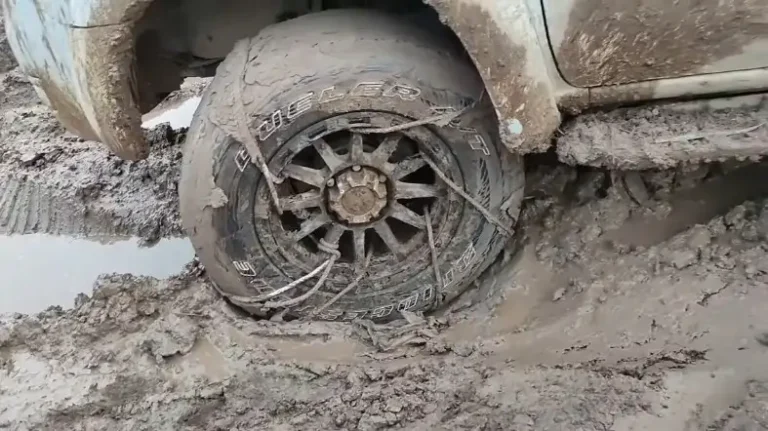 How To Get Out Of Mud Without Winch?