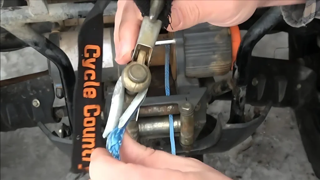 How To Properly Replace Winch Cable With Rope