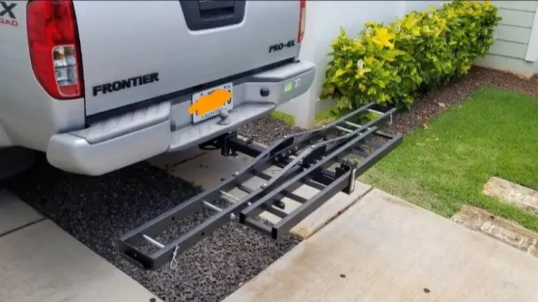 How To Tie Down A Motorcycle On A Hitch Carrier