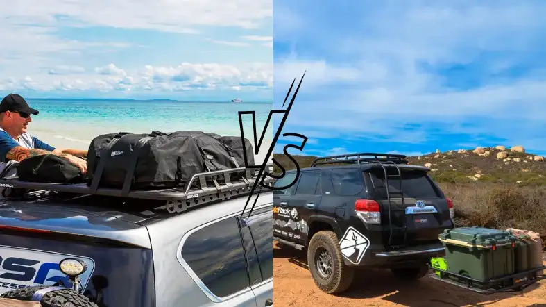 Roof Rack vs Hitch Rack