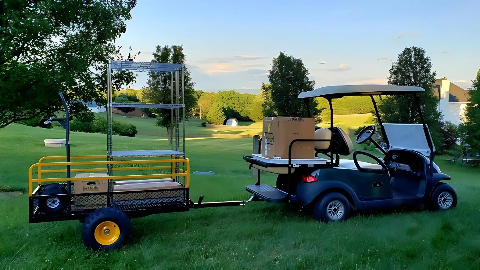 Trailer Hitch For Golf Cart
