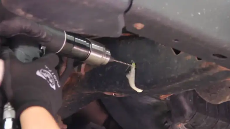 Use A Drill To Install The Hitch