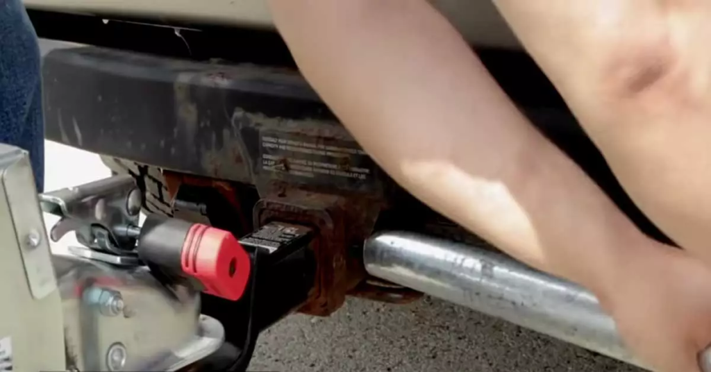 Methods to unlock the trailer hitch lock without a key